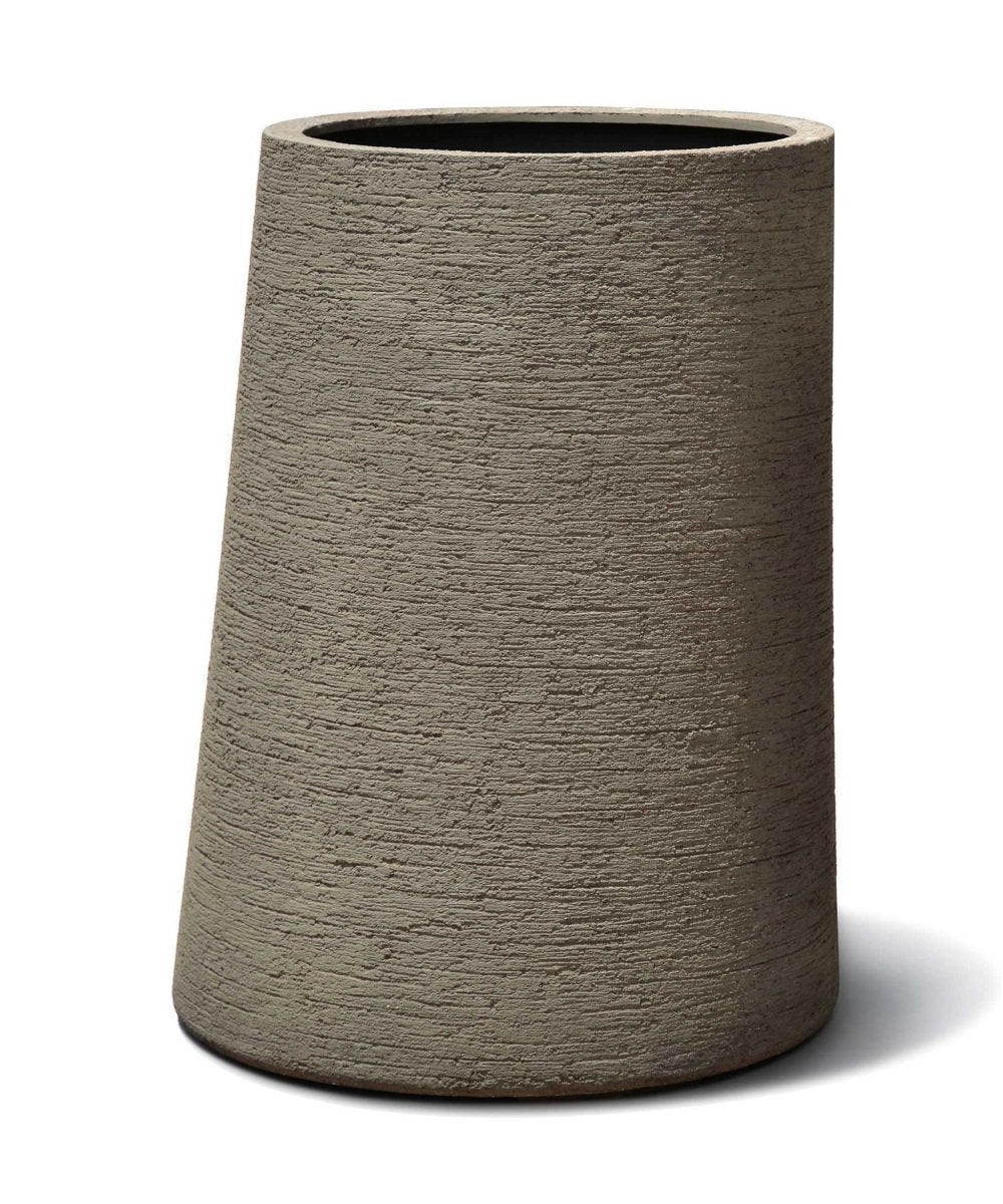 Asymmetric Vase | Terra Collection | Macchiato Grey - ESCHBACH