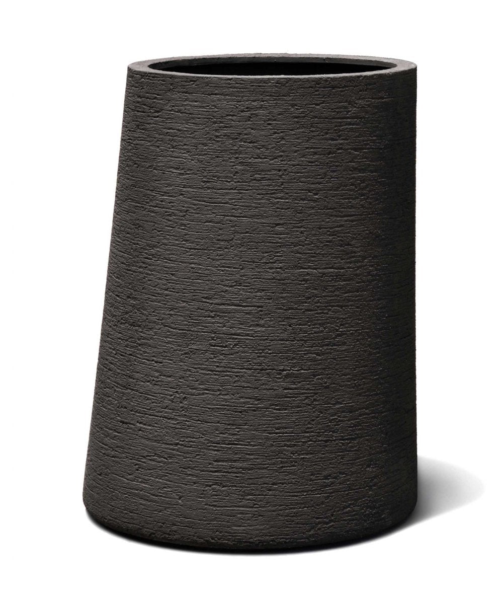 Asymmetric Vase | Terra Collection | Black Sand - ESCHBACH