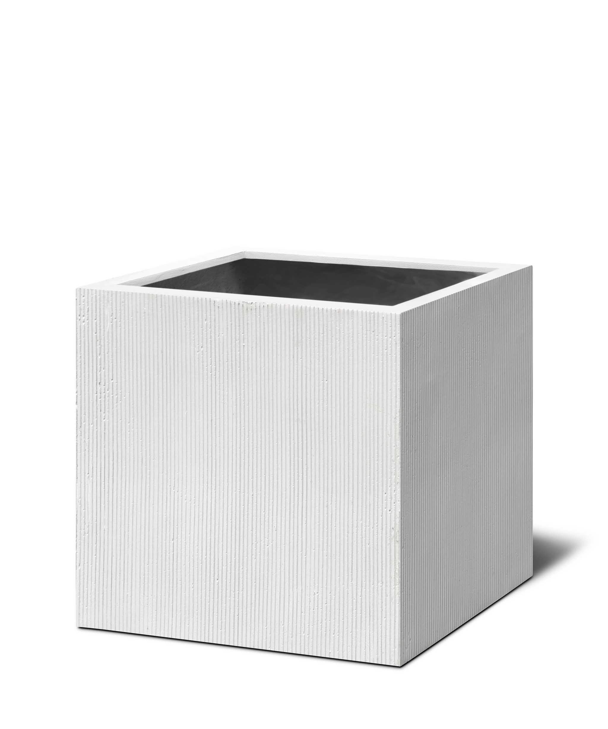 Cube | Vertical Lines Collection | Vertical White