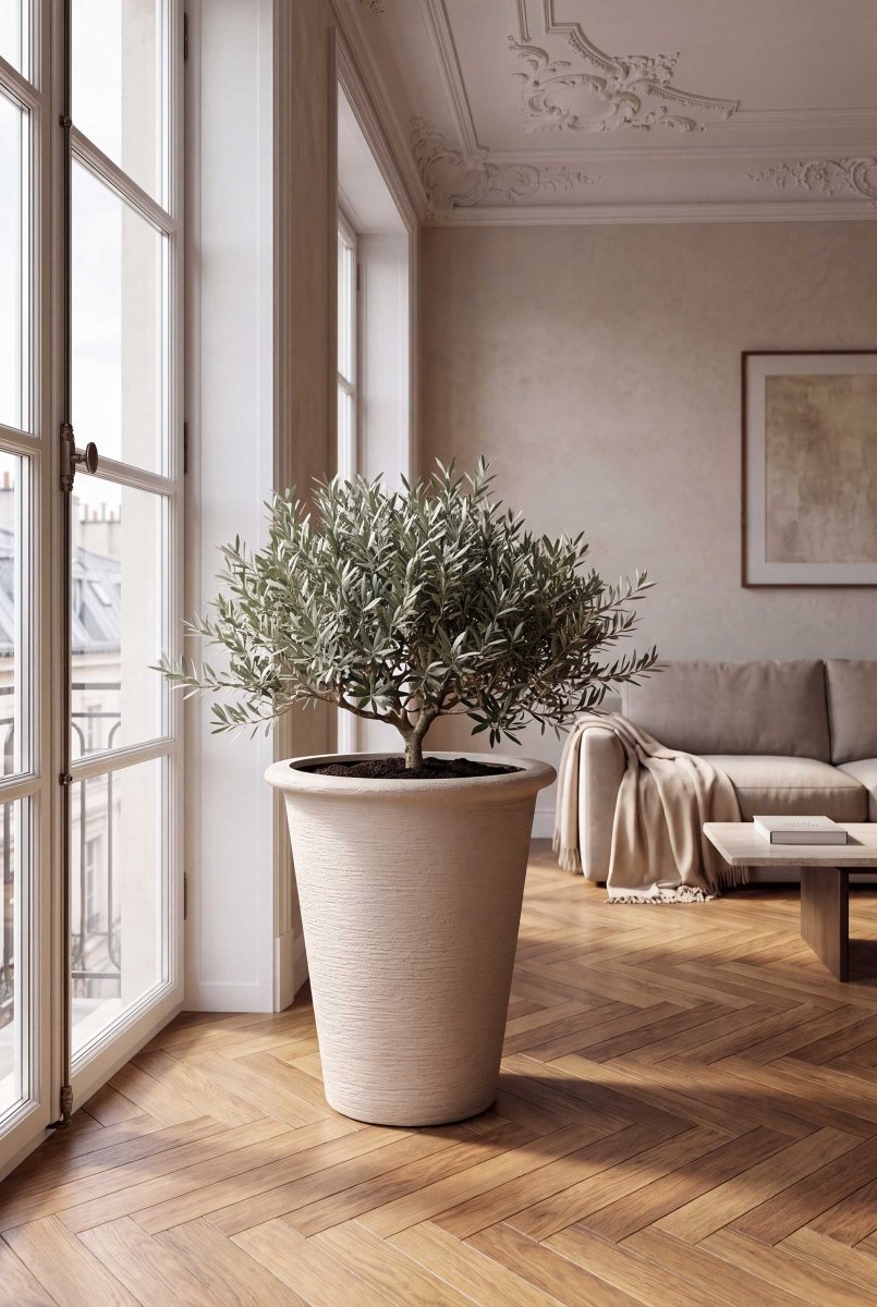 Tall Classic Vase | Terra Collection | Champagne White - ESCHBACH
