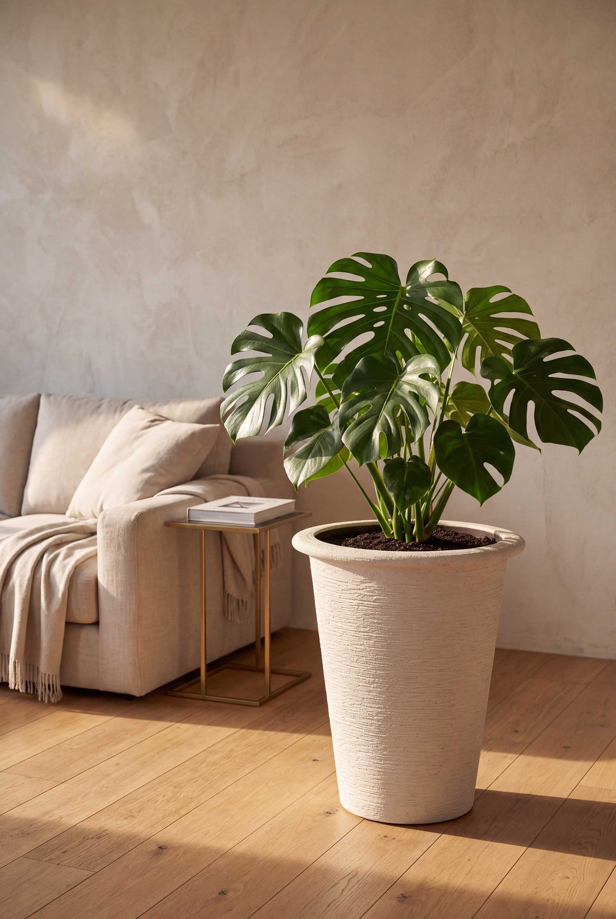 Tall Classic Vase | Terra Collection | Champagne White