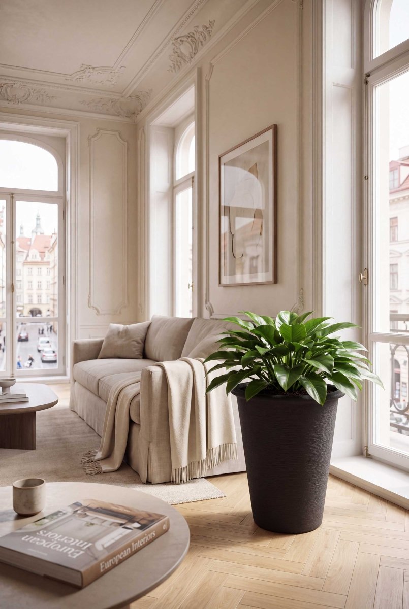 Tall Classic Vase | Terra Collection | Black Sand - ESCHBACH
