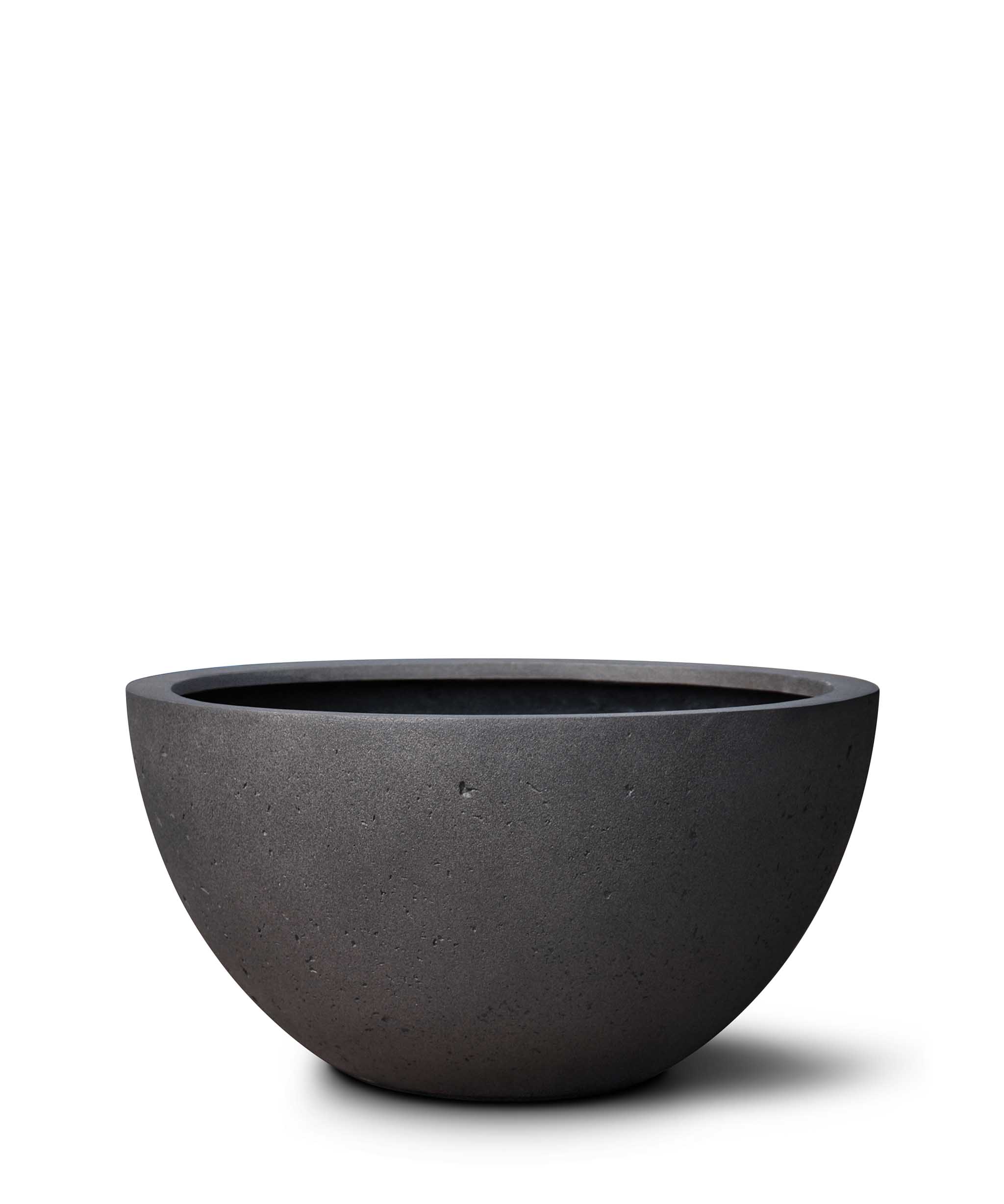 Low Egg Pot | Loft Collection | Espresso Black