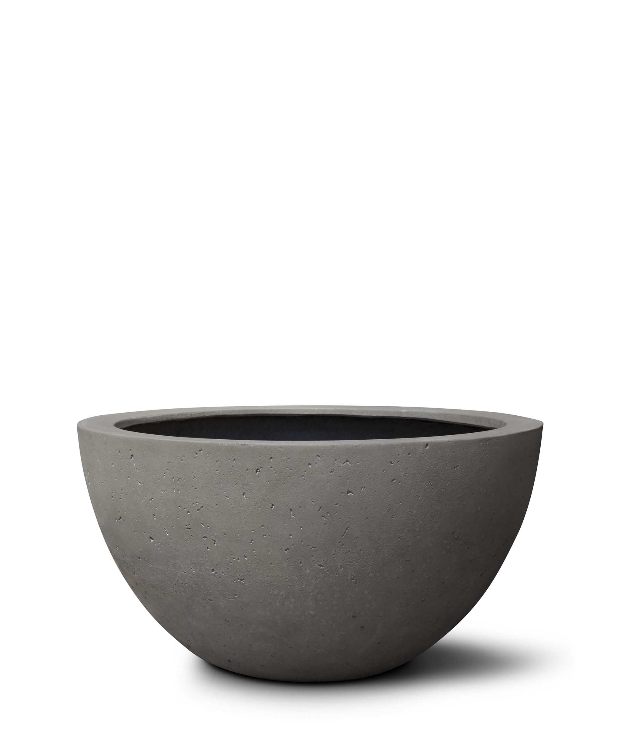 Low Egg Pot | Loft Collection | Concrete Grey