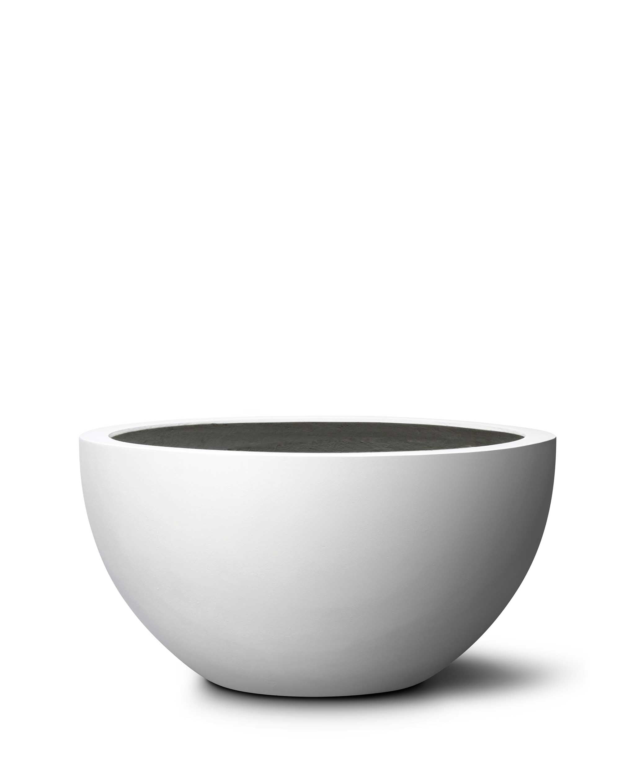 Low Egg Pot | Pure Collection | Santorin White