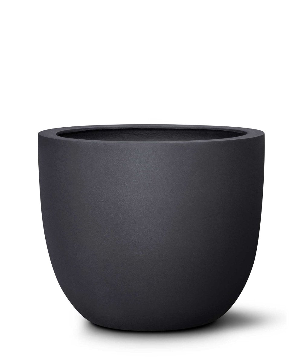 New Egg Pot | Pure Collection | Onyx Black