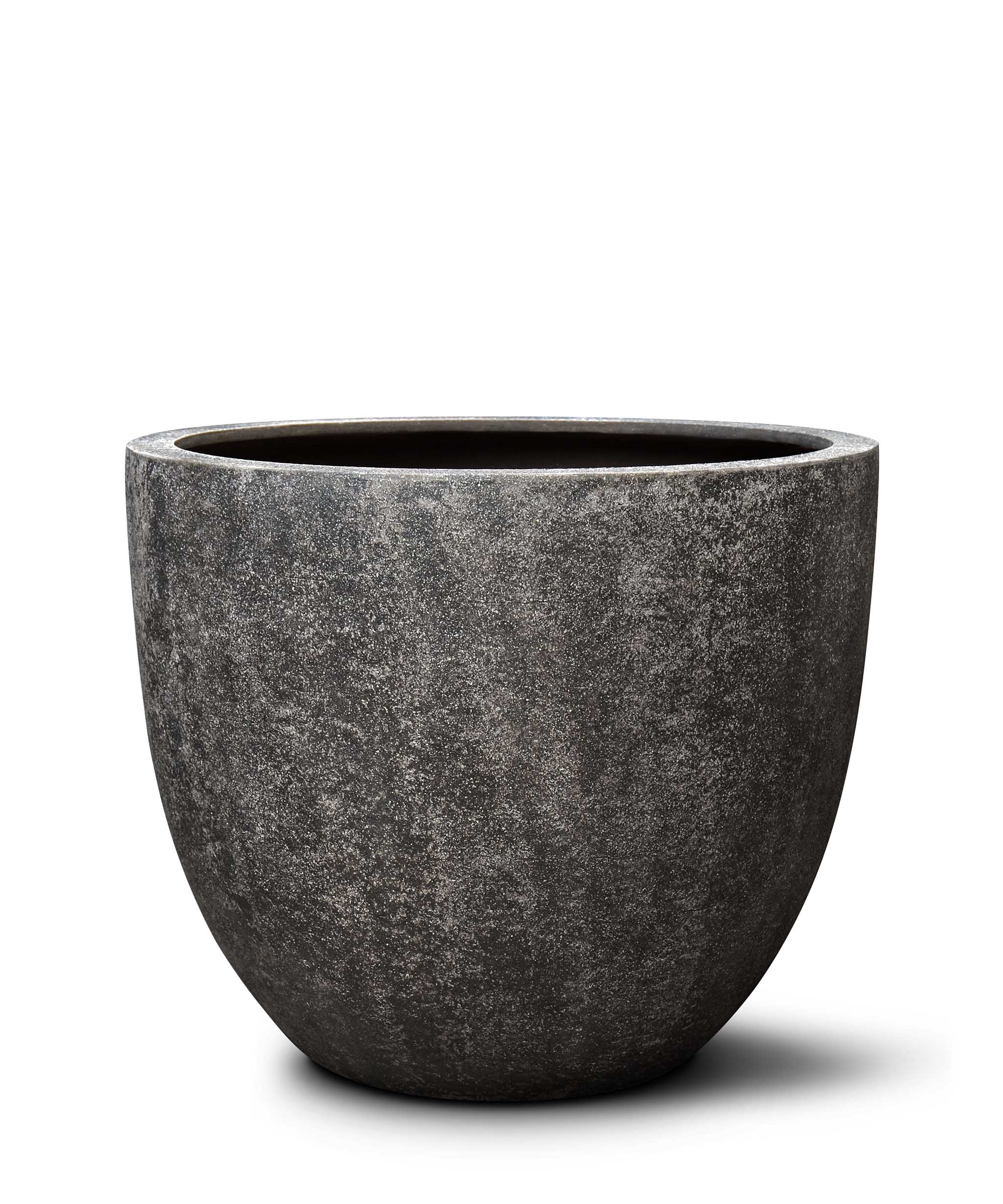 New Egg Pot | Antique Stone Collection | Antique Brown