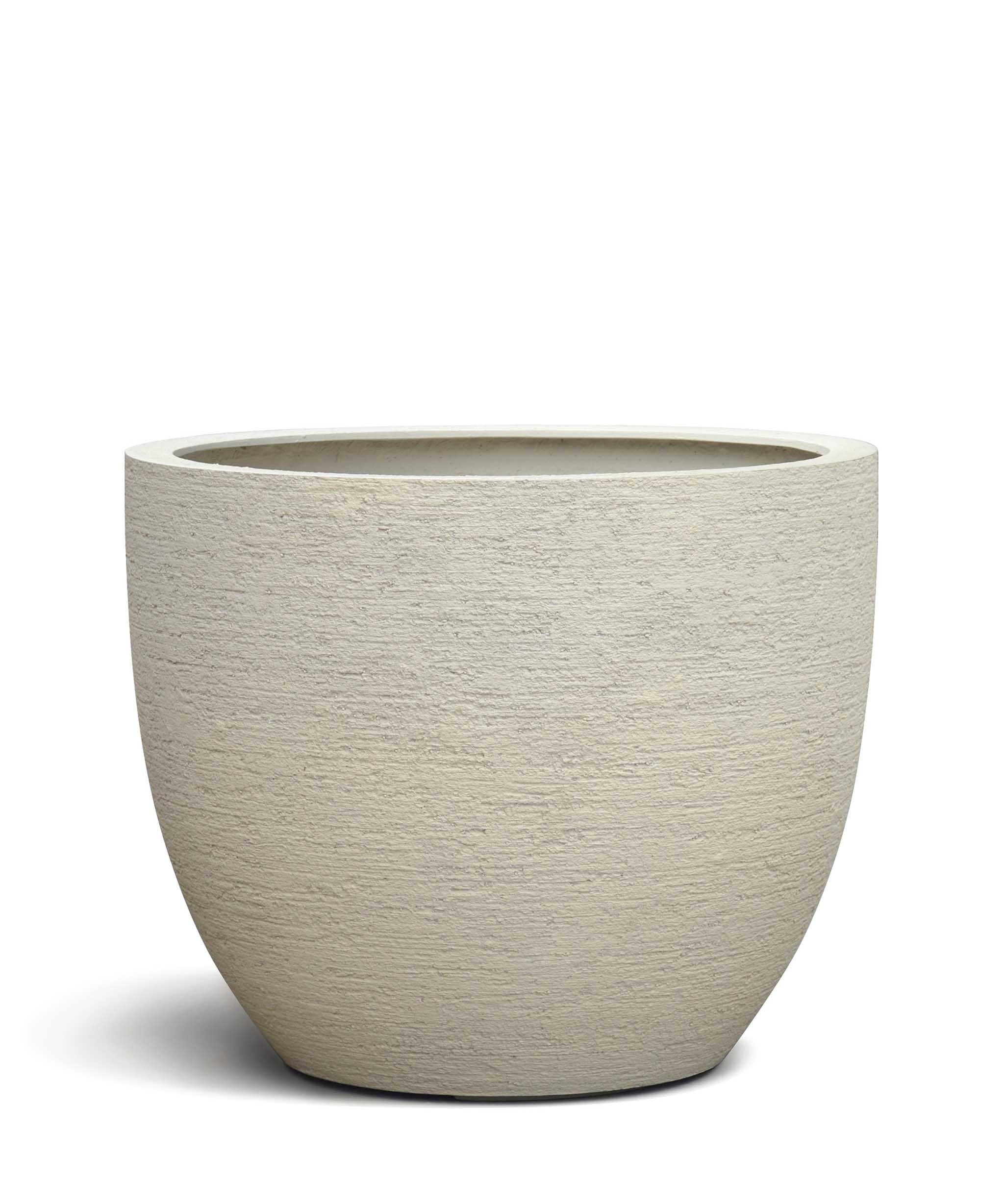 New Egg Pot | Terra Collection | Champagne White