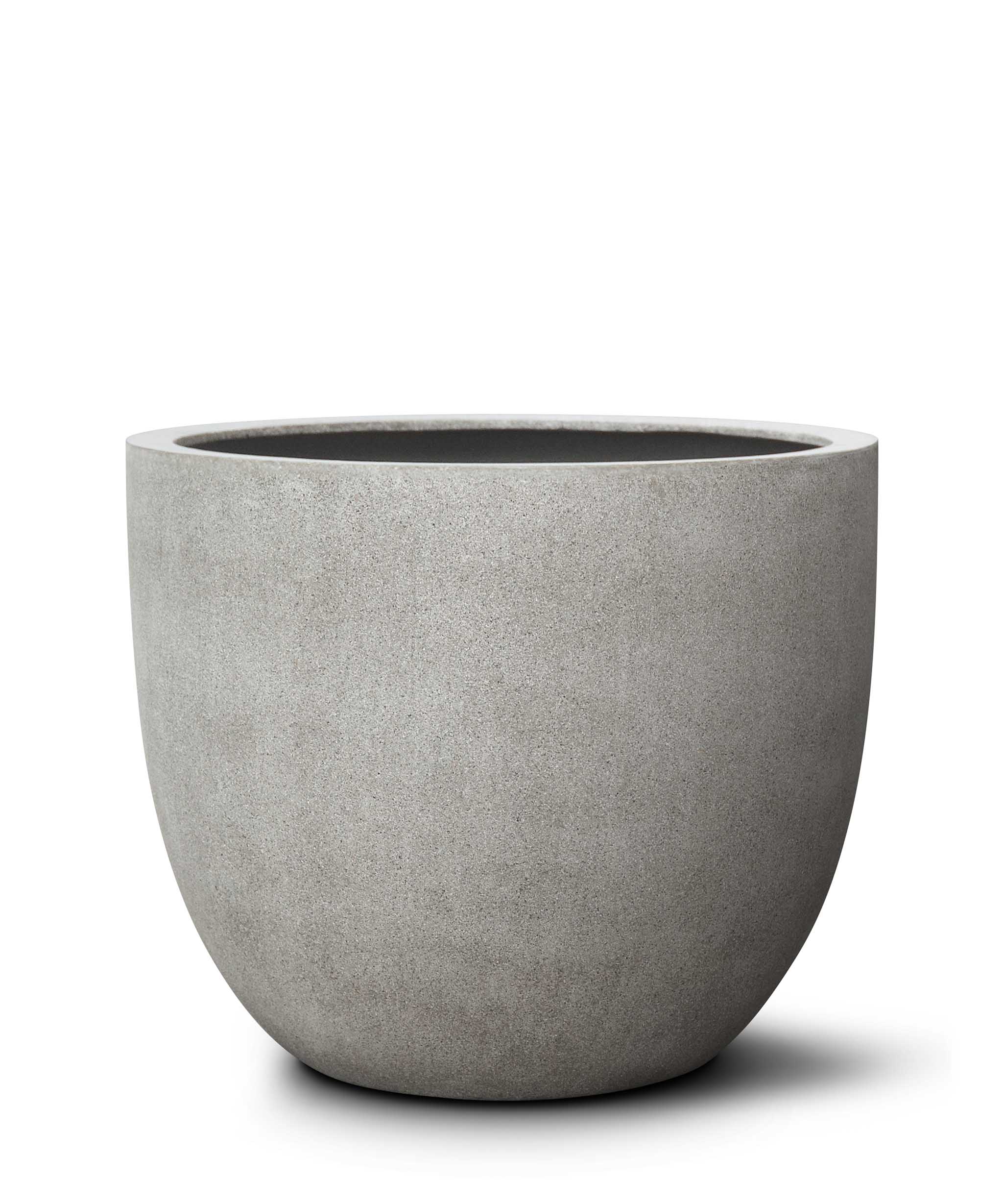 New Egg Pot | Granite Collection | Granite Grey