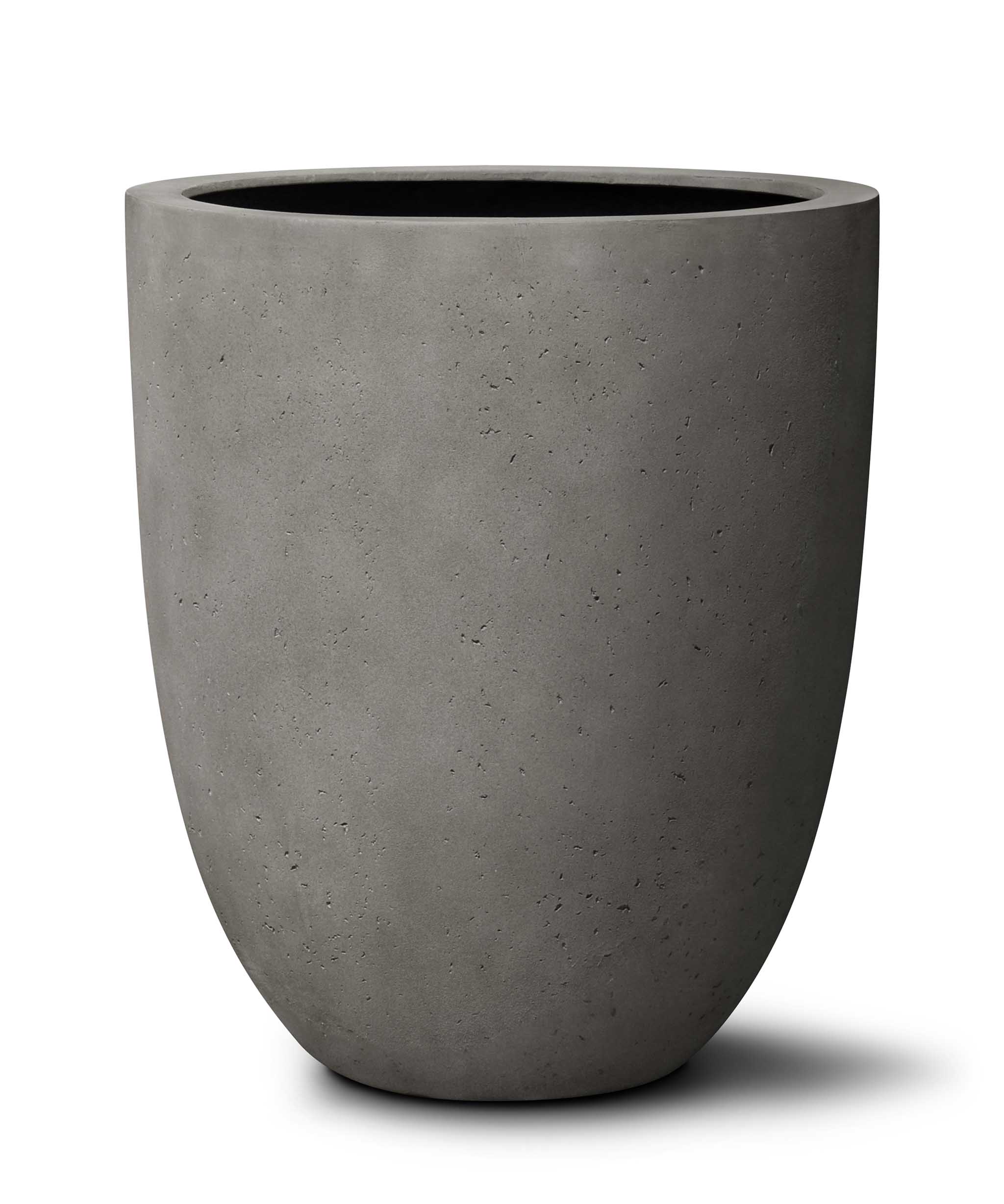 Tall Egg Pot | Loft Collection | Concrete Grey