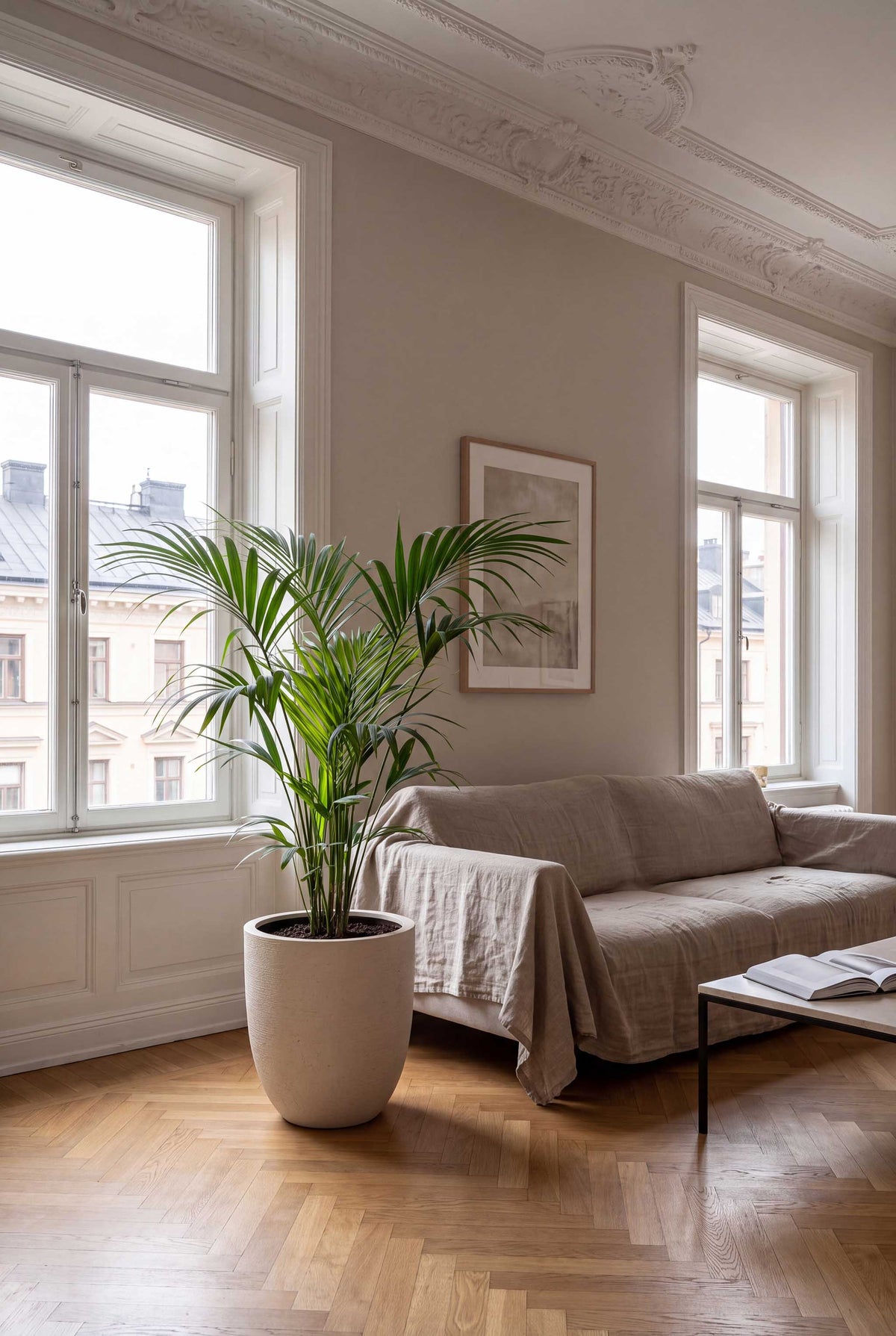 Tall Egg Pot | Terra Collection | Champagne White