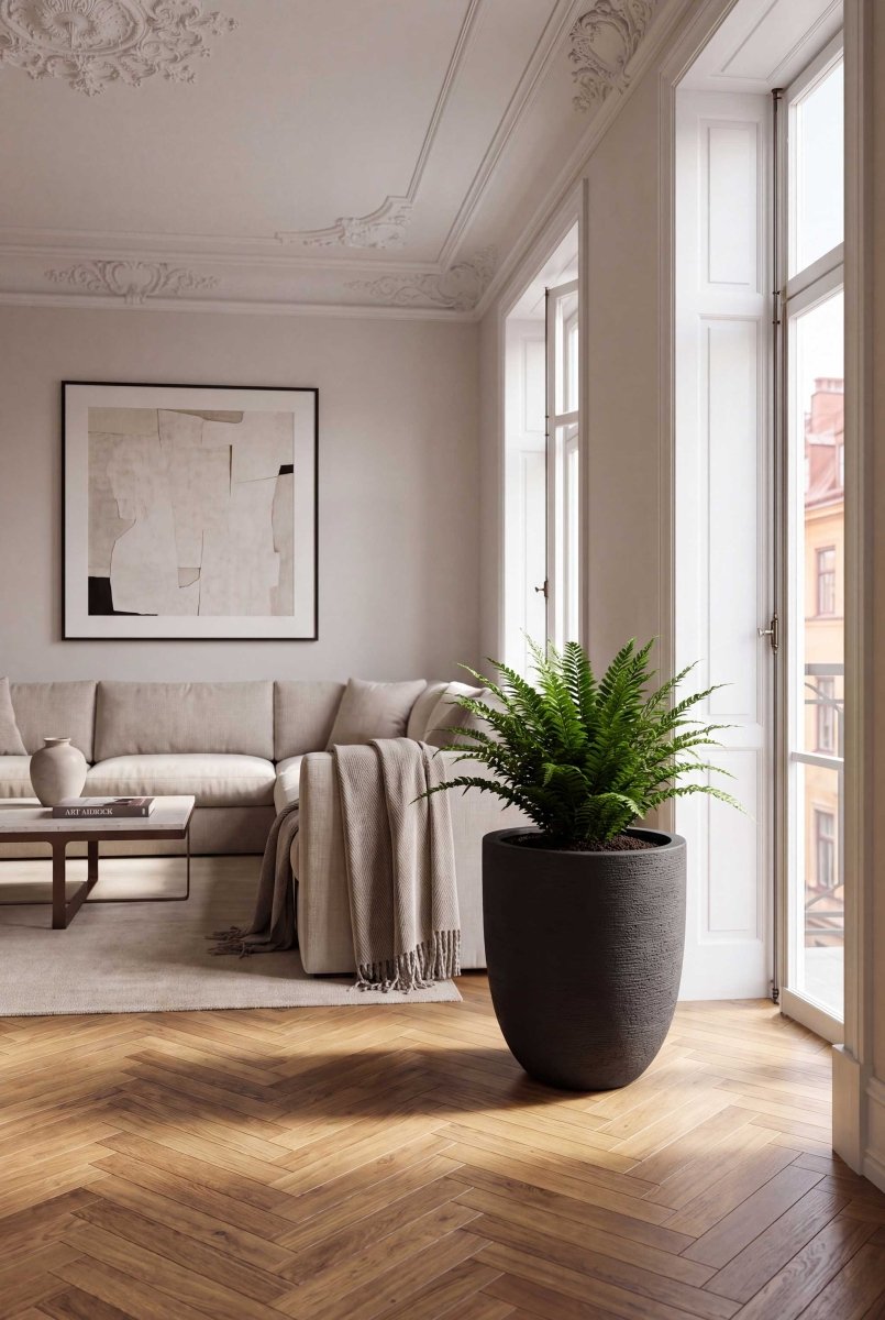 Tall Egg Pot | Terra Collection | Black Sand - ESCHBACH
