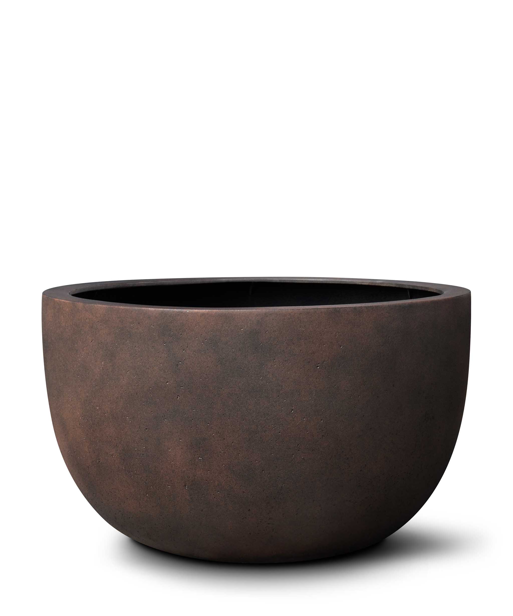 Grand Egg Pot | Loft Collection | Rust Brown