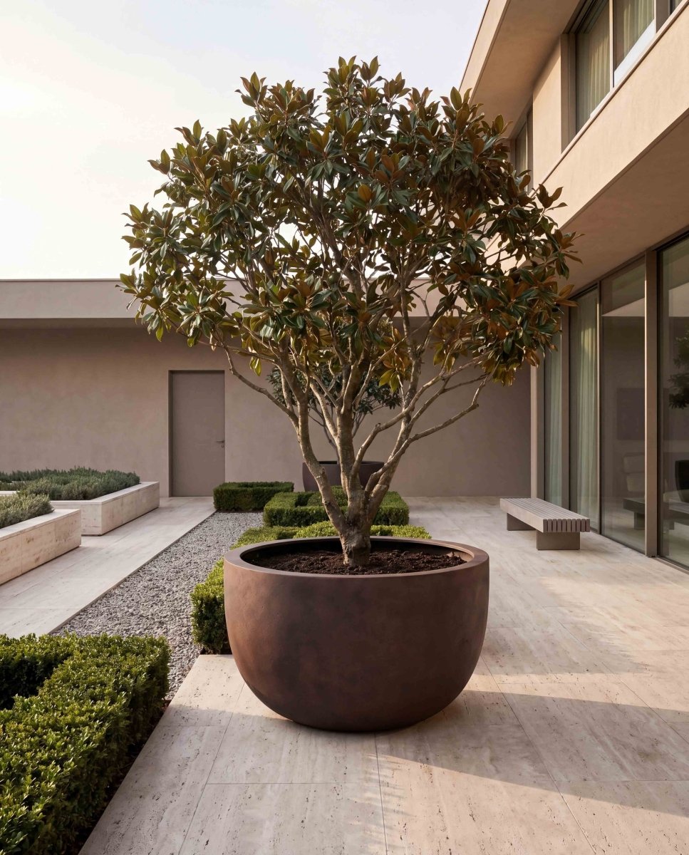 Grand Egg Pot | Loft Collection | Rust Brown - ESCHBACH