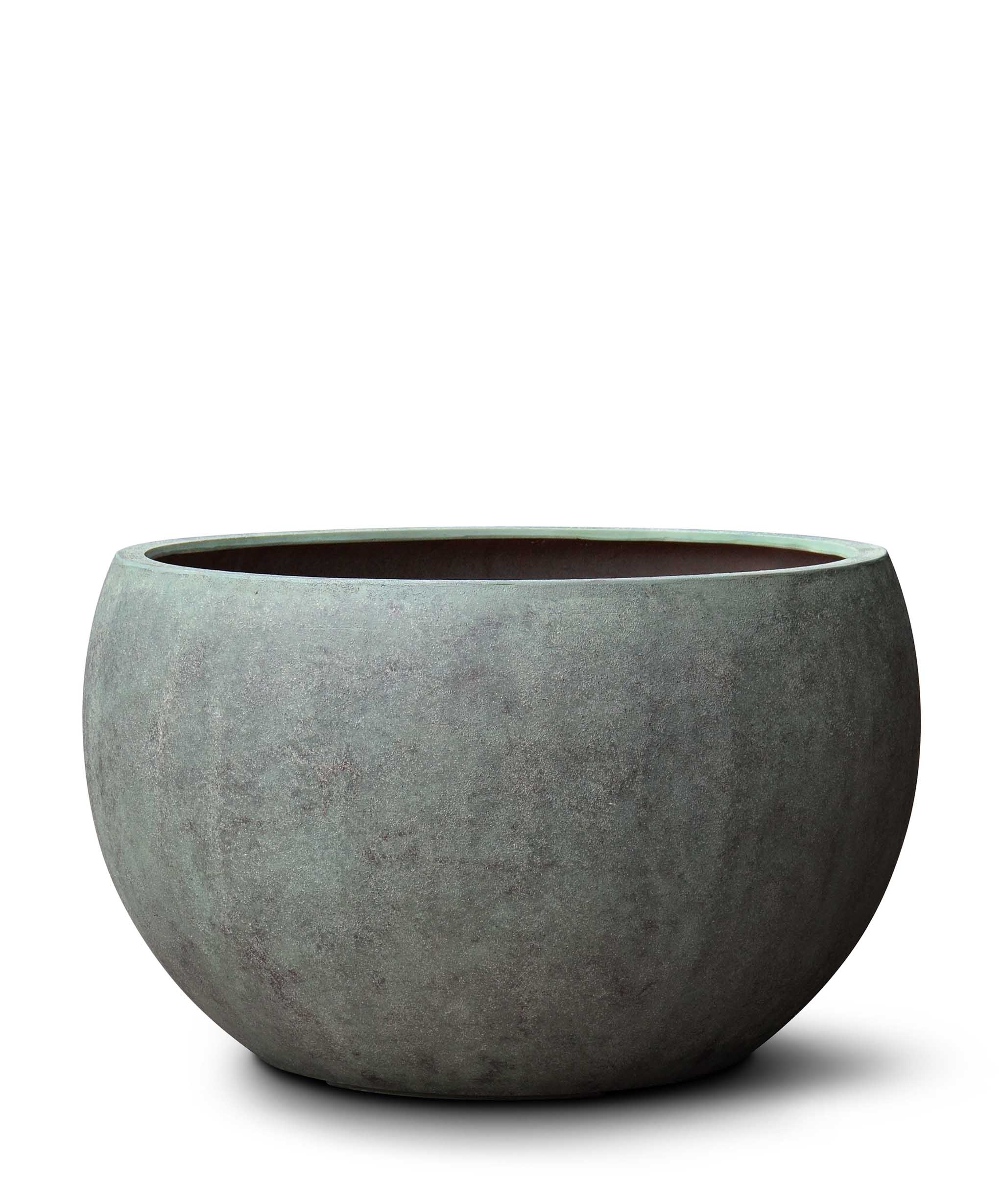 Grand Bowl | Antique Stone Collection | Copper Green