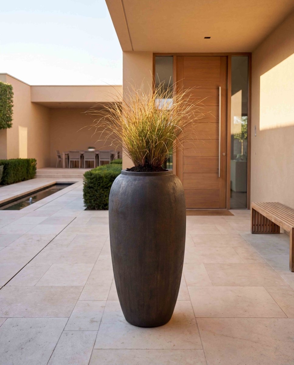Long Jar | Antique Stone Collection | Bronze - ESCHBACH