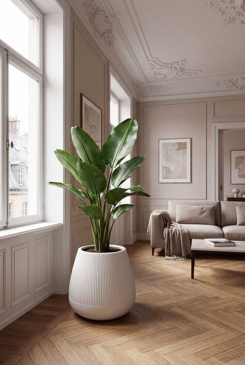High Lotus | Vertical Lines Collection | Vertical White - ESCHBACH