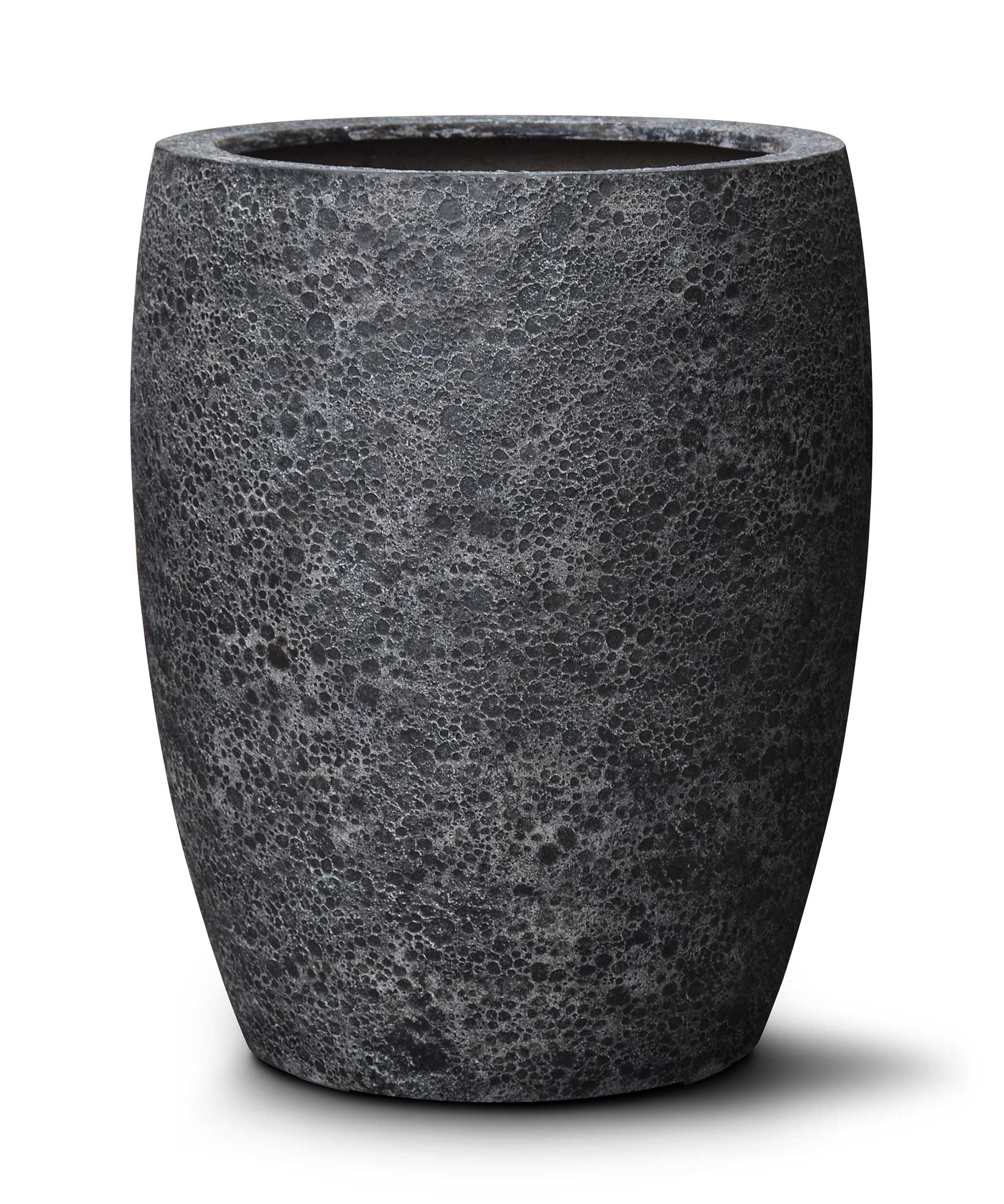 Tall Vase | Lava Collection | Volcanic Black
