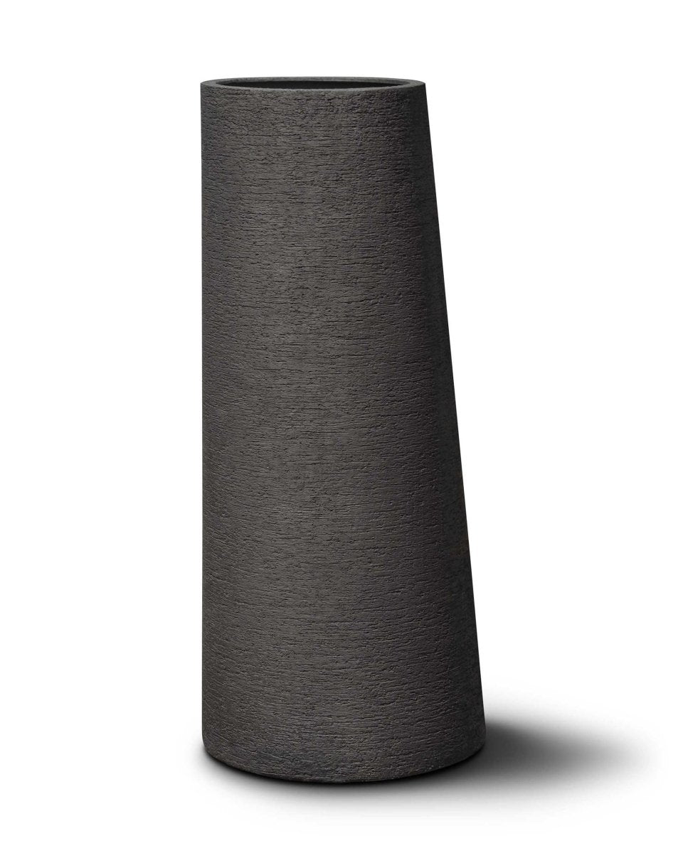 Asymmetric Vase | Terra Collection | Black Sand - ESCHBACH