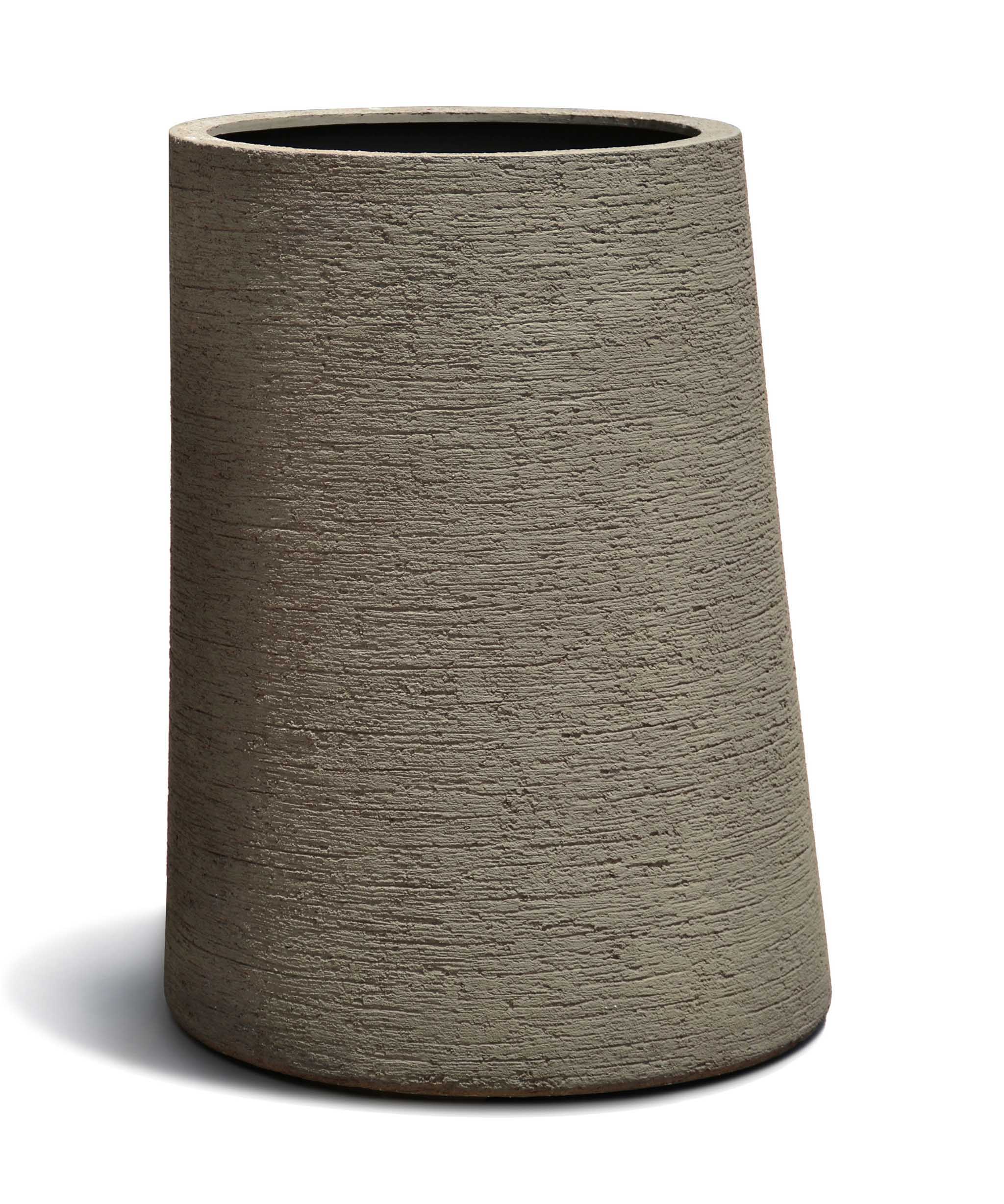 Asymmetric Vase | Terra Collection | Macchiato Grey