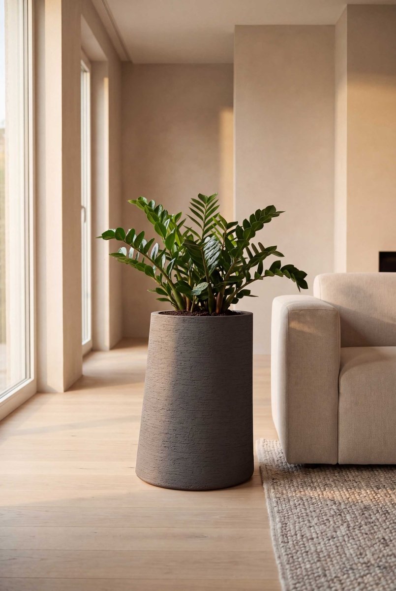 Asymmetric Vase | Terra Collection | Macchiato Grey - ESCHBACH