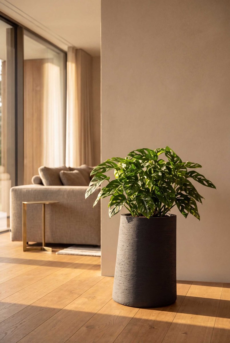 Asymmetric Vase | Terra Collection | Black Sand - ESCHBACH