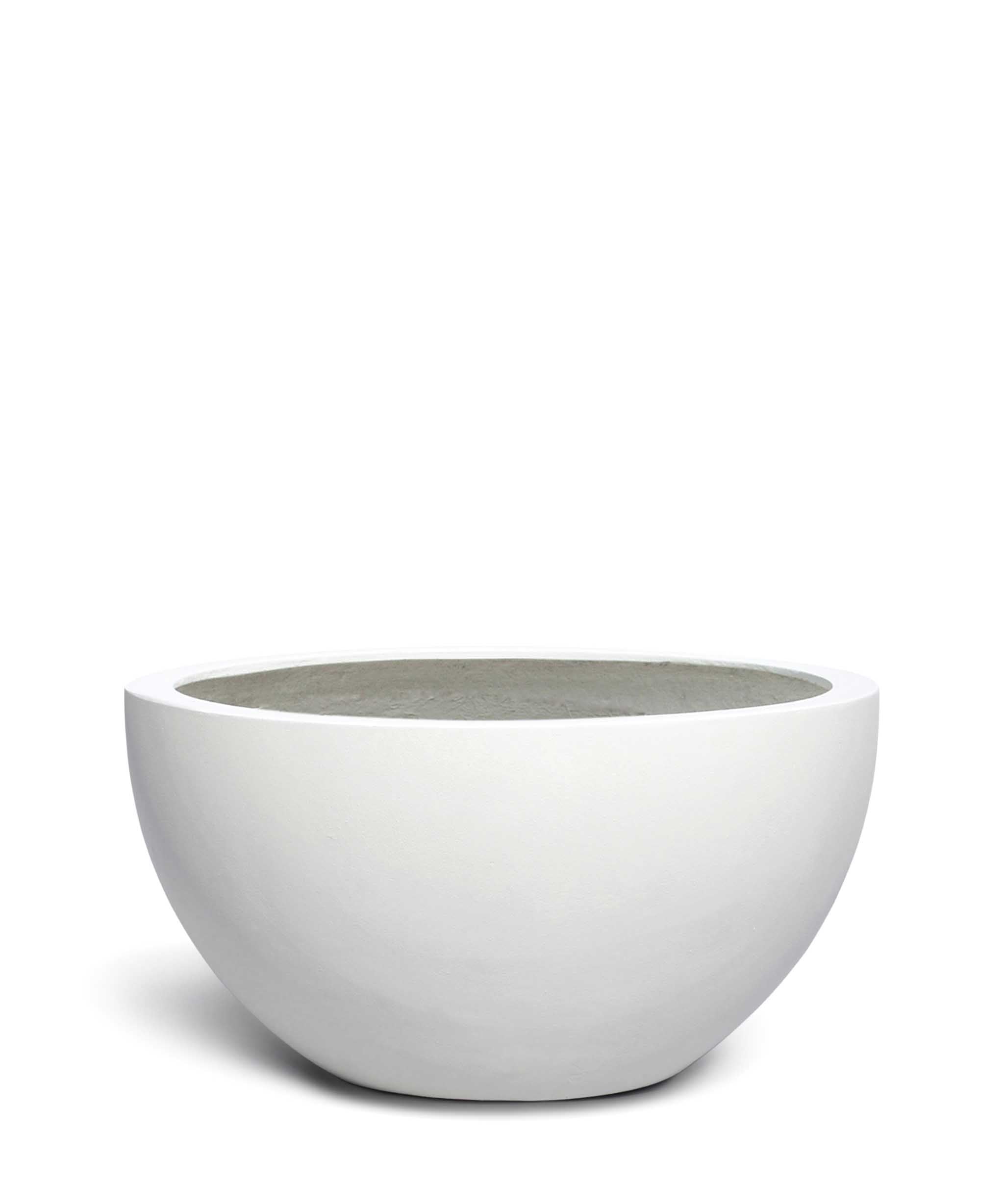 Low Egg Pot | Pure Collection | Santorin White