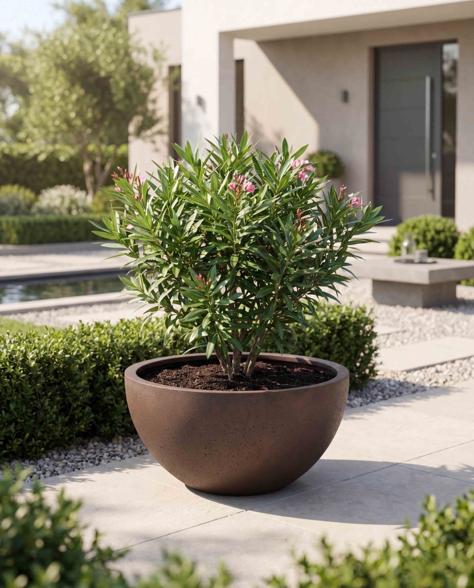 Low Egg Pot | Loft Collection | Rust Brown - ESCHBACH