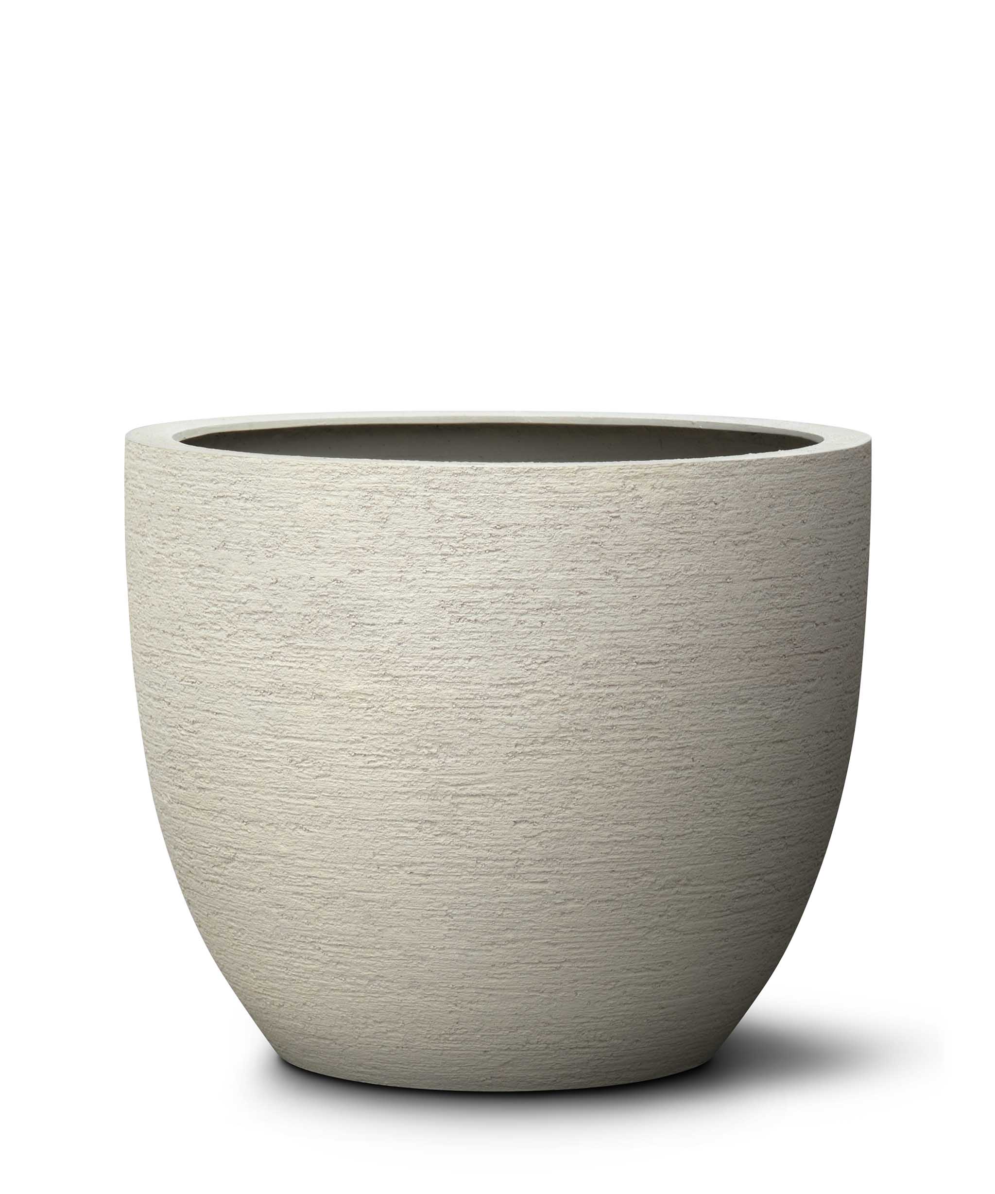 New Egg Pot | Terra Collection | Champagne White