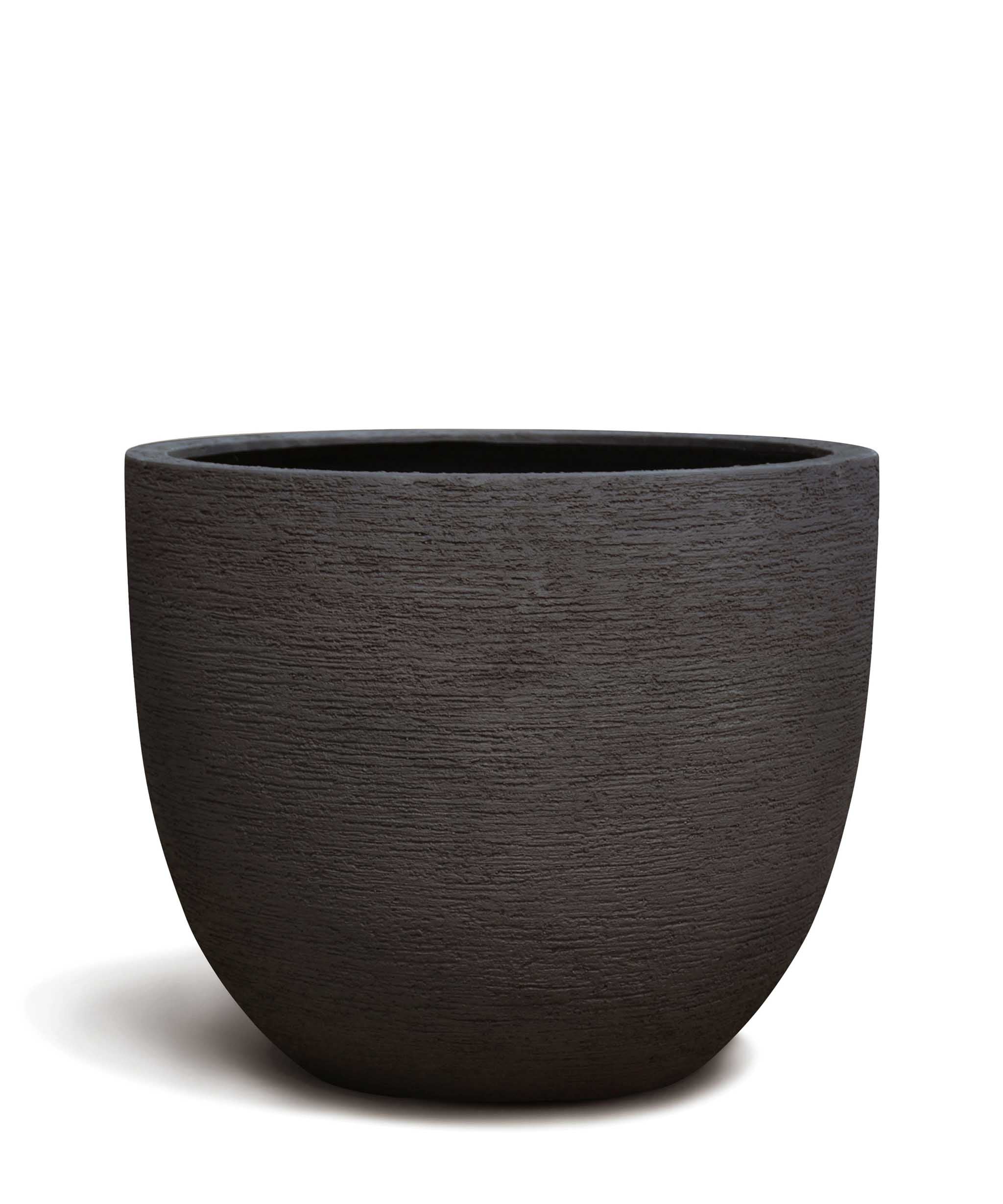 New Egg Pot | Terra Collection | Black Sand