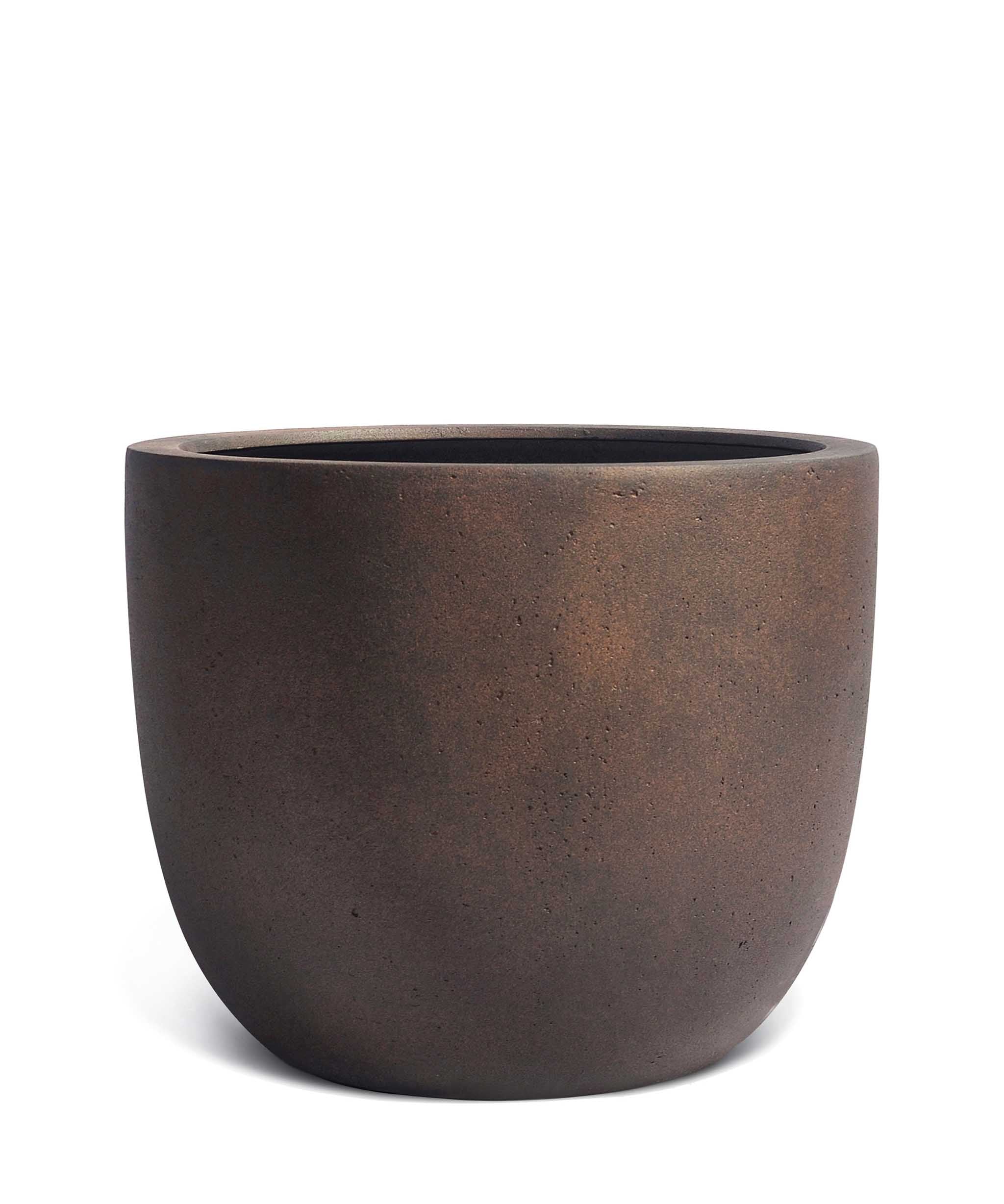 New Egg Pot | Loft Collection | Rust Brown