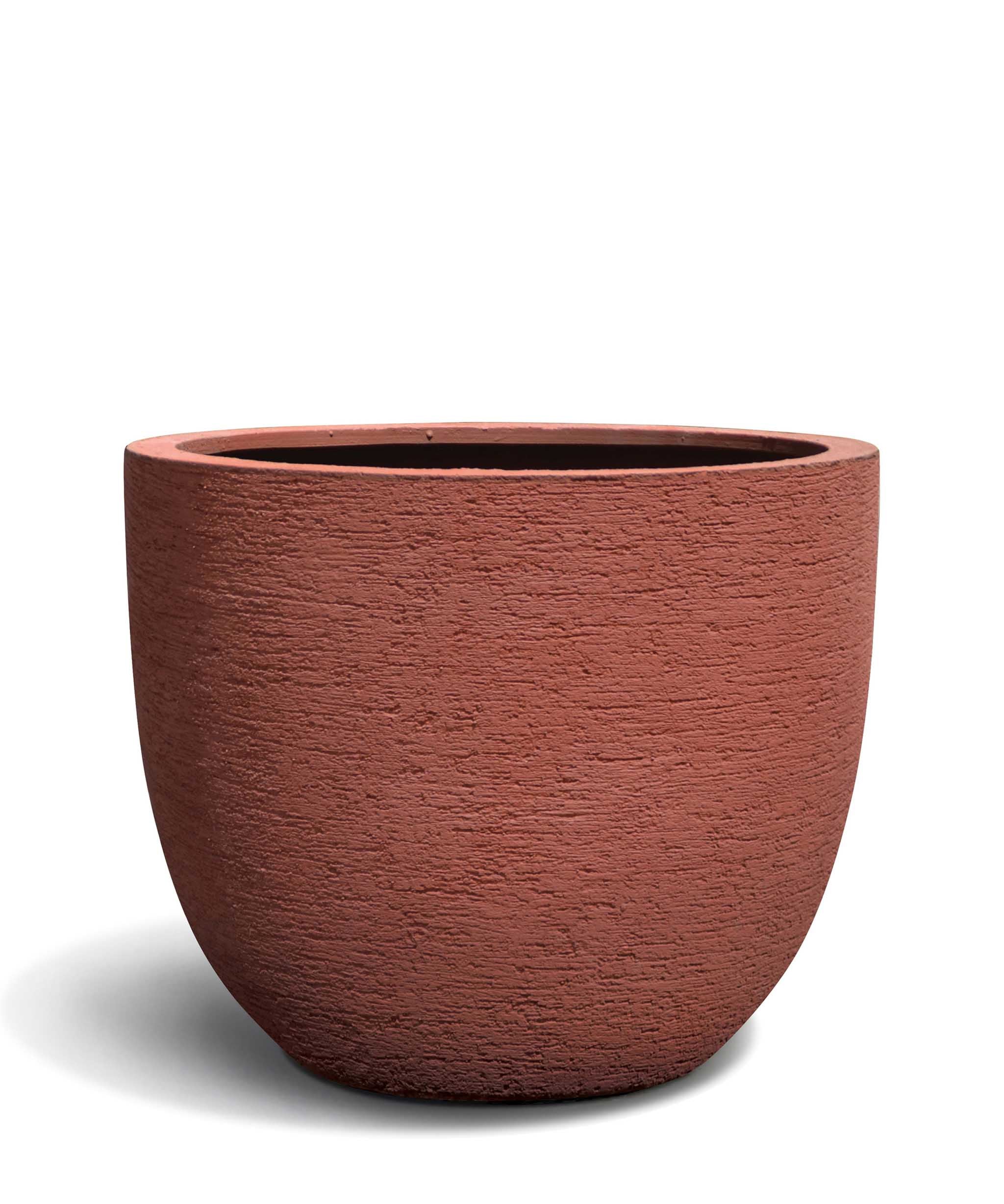 New Egg Pot | Terra Collection | Siena Red