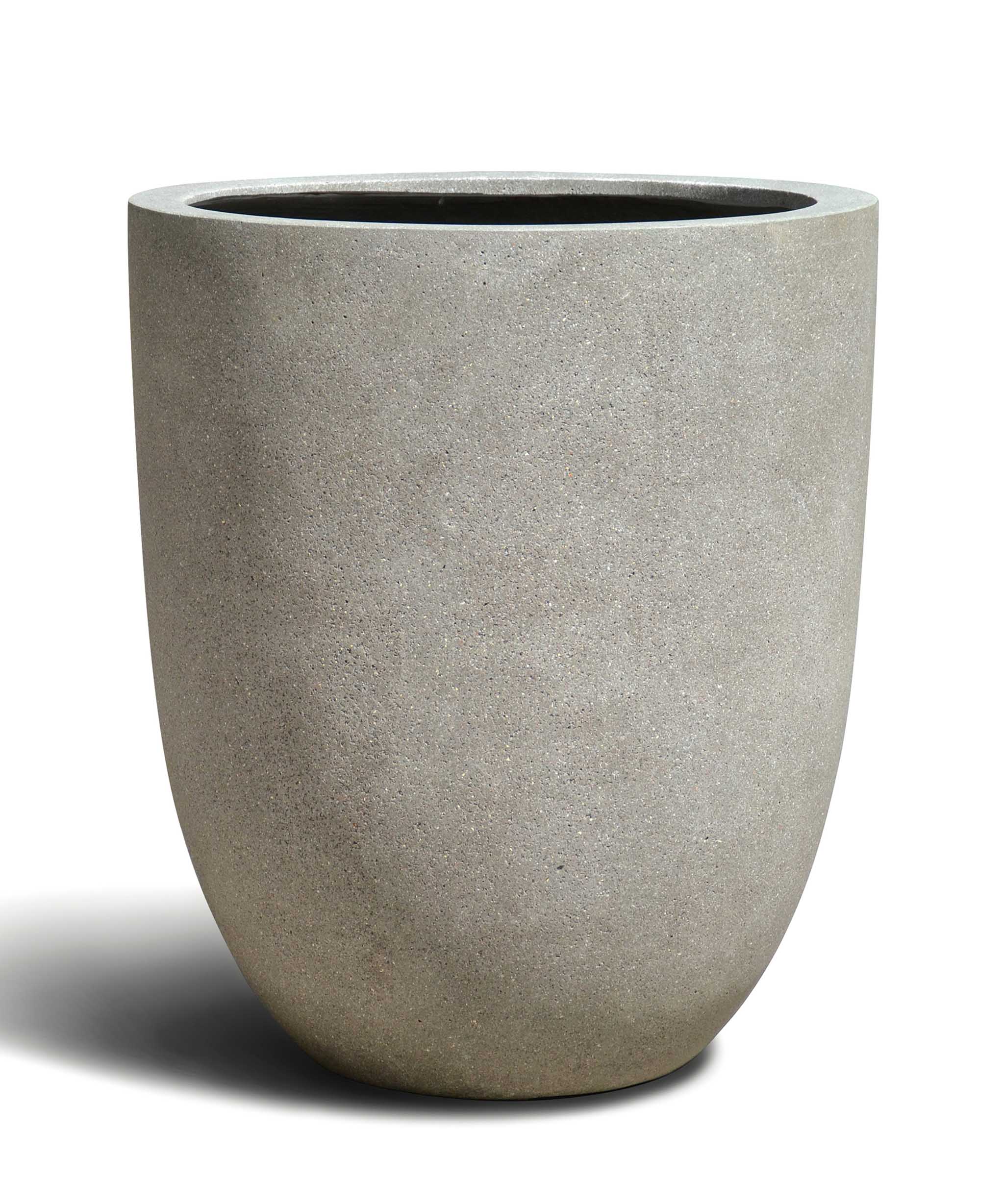 Tall Egg Pot | Granite Collection | Granite Grey