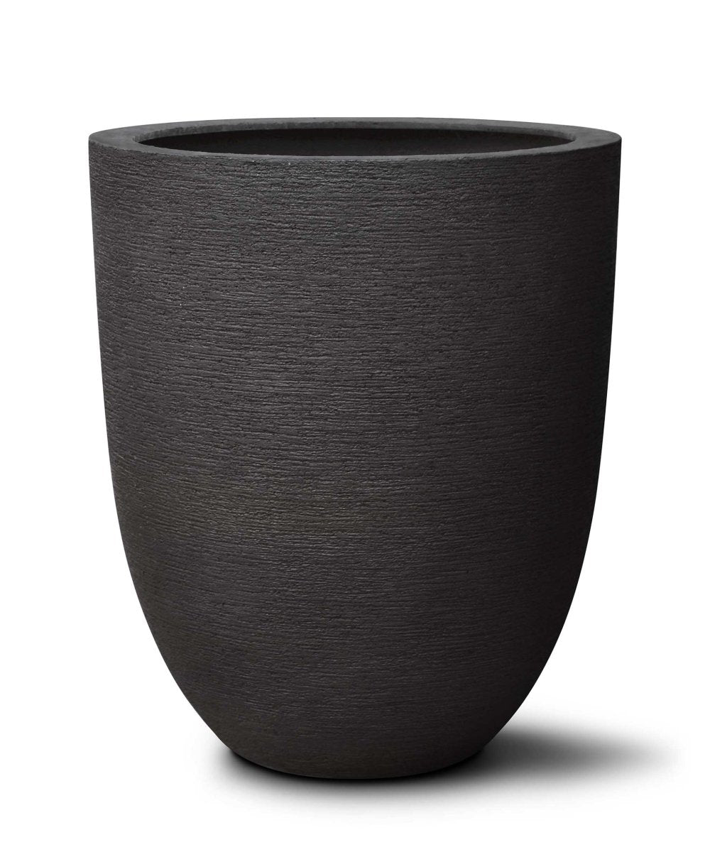 Tall Egg Pot | Terra Collection | Black Sand - ESCHBACH