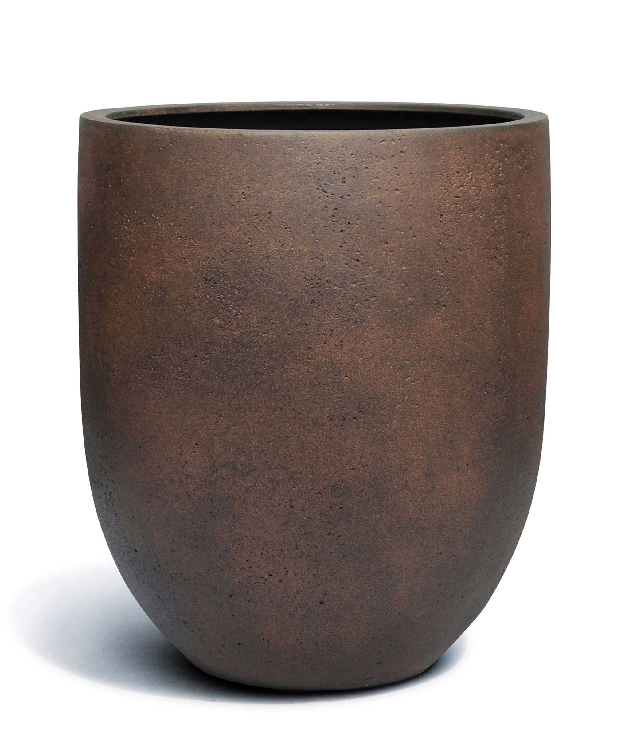 Tall Egg Pot | Loft Collection | Rust Brown