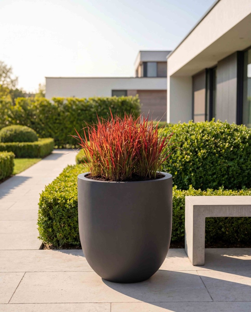 Tall Egg Pot | Pure Collection | Onyx Black - ESCHBACH