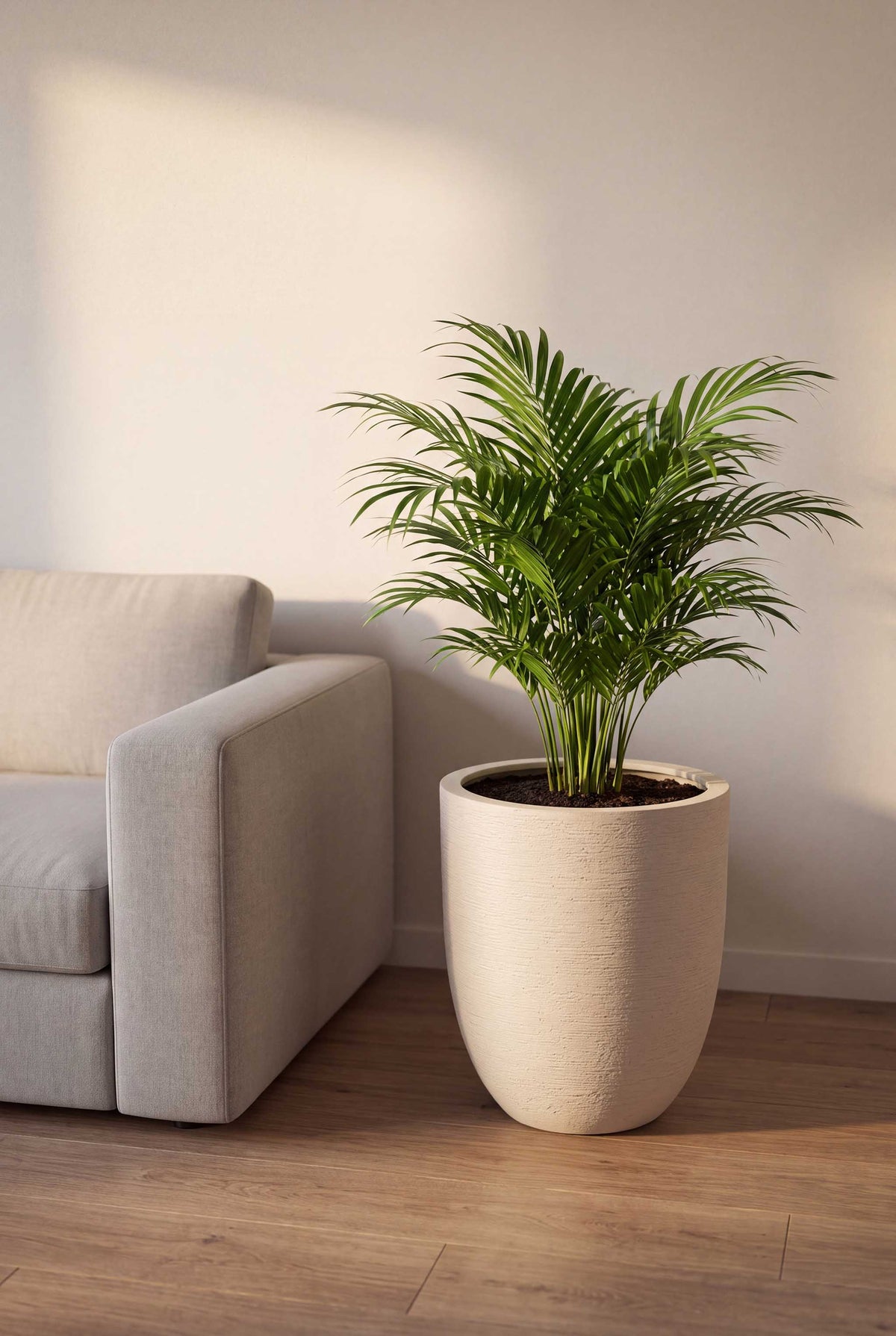 Tall Egg Pot | Terra Collection | Champagne White