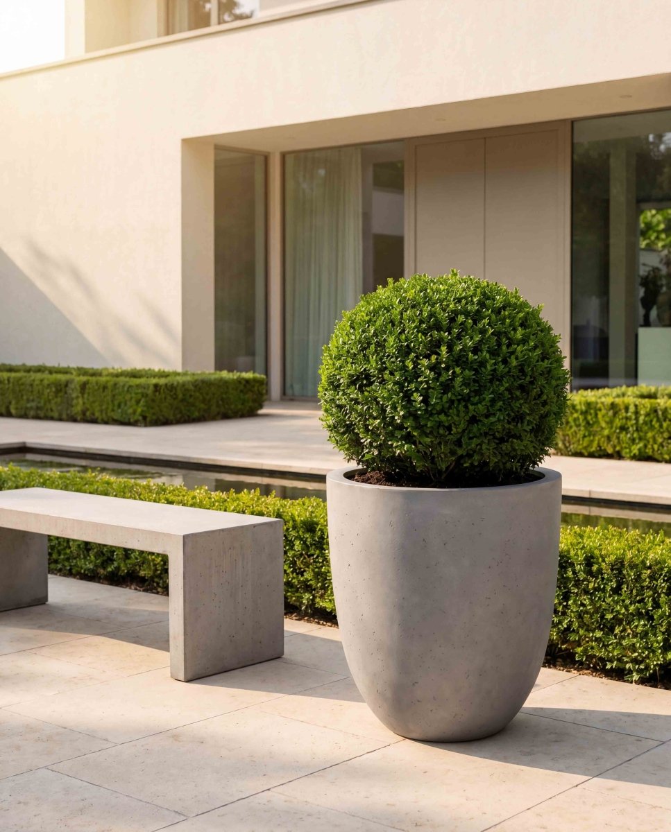 Tall Egg Pot | Loft Collection | Light Grey - ESCHBACH