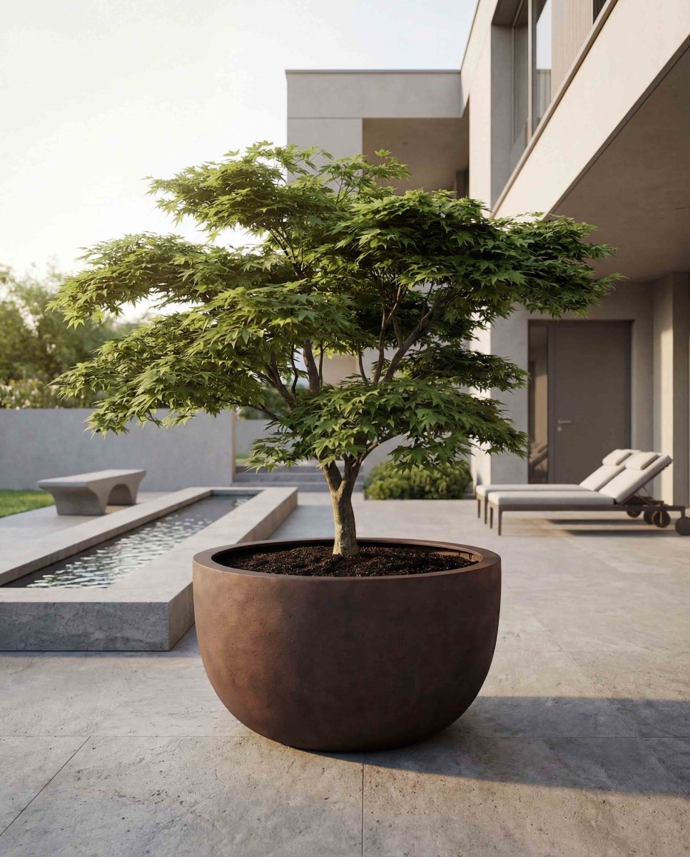 Grand Egg Pot | Loft Collection | Rust Brown - ESCHBACH