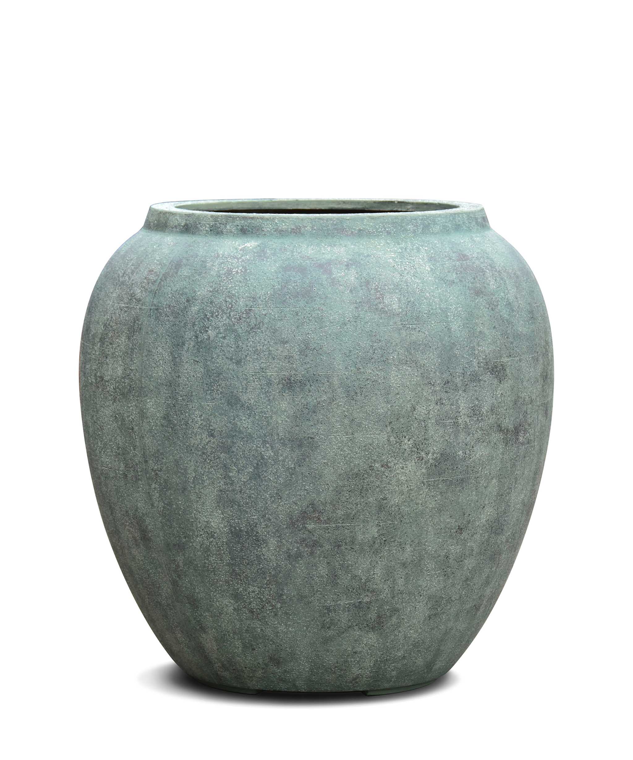 High Jar | Antique Stone Collection | Copper Green