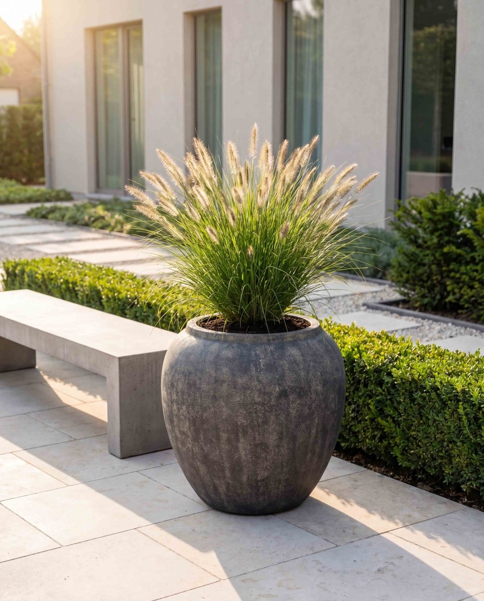 High Jar | Antique Stone Collection | Antique Brown - ESCHBACH
