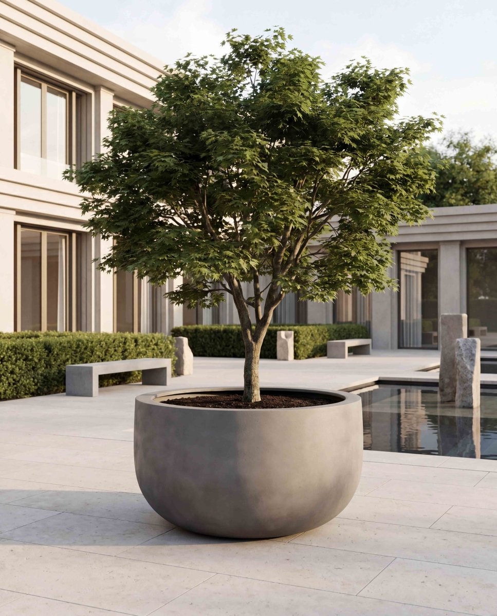 Grand U Pot | Loft Collection | Concrete Grey - ESCHBACH