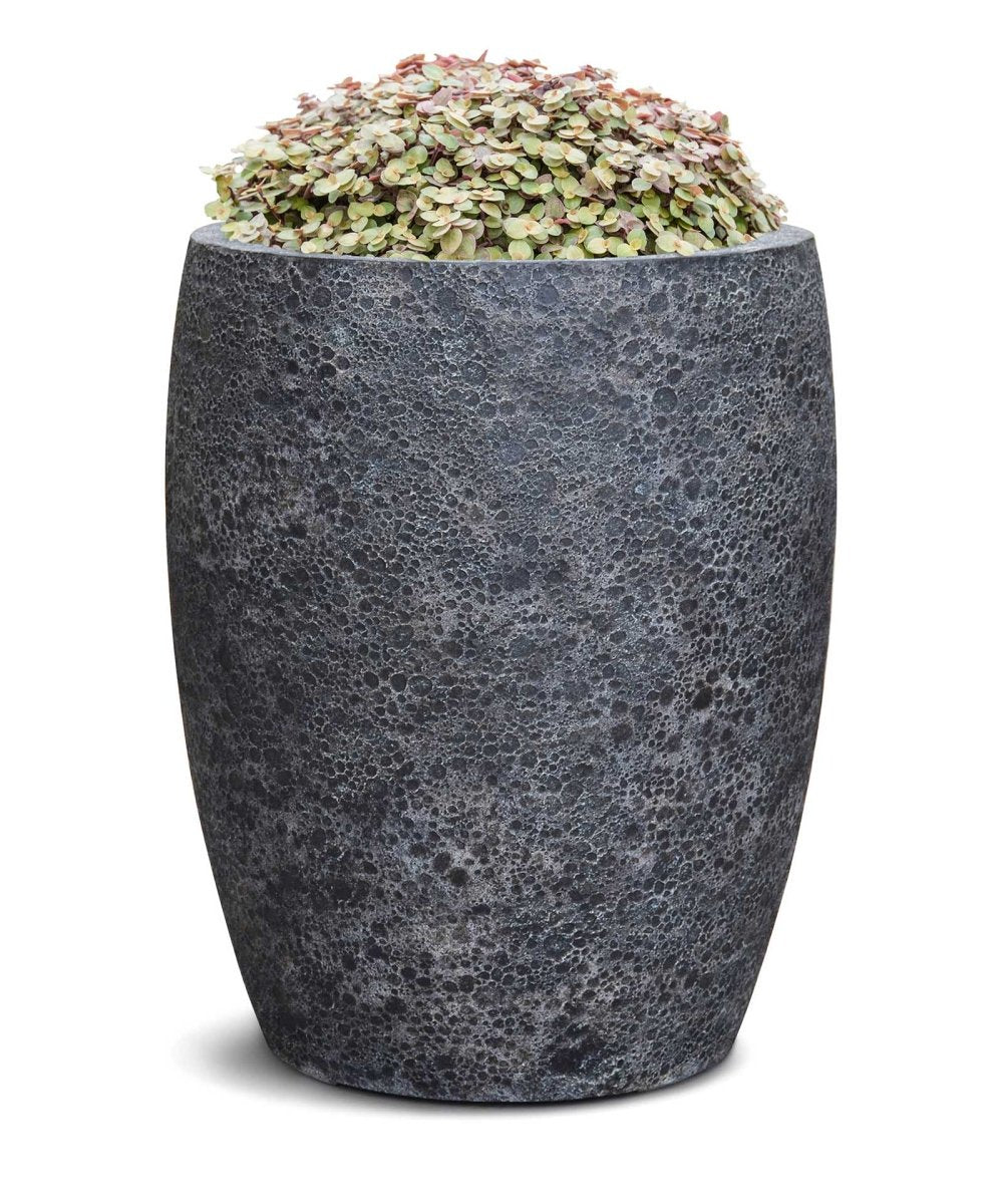 Tall Vase | Lava Collection | Volcanic Black - ESCHBACH