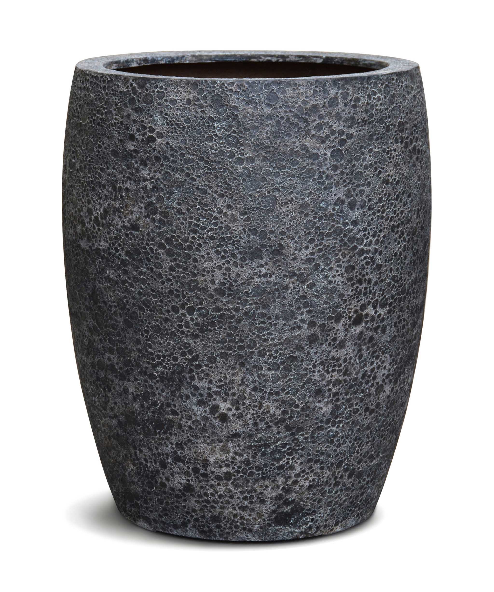 Tall Vase | Lava Collection | Volcanic Black