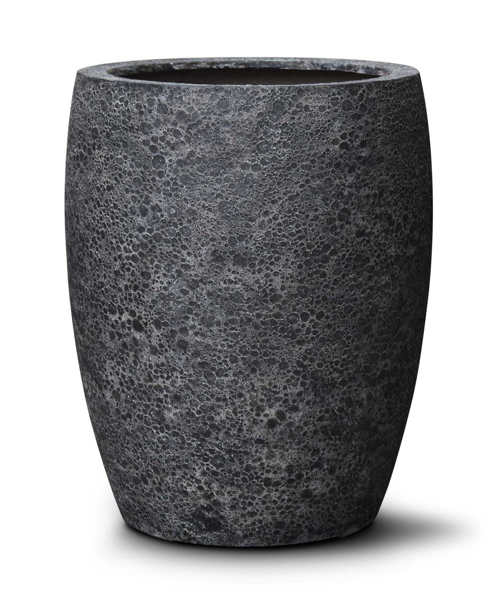 Tall Vase | Lava Collection | Volcanic Black - ESCHBACH